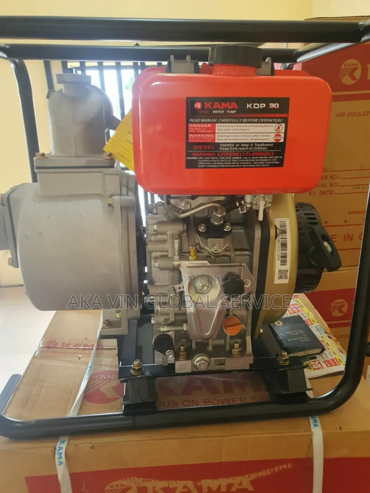 2" Kama Diesel Water Pump