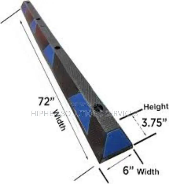 Wheel Stopper Parking Bar 1,650mm Length
