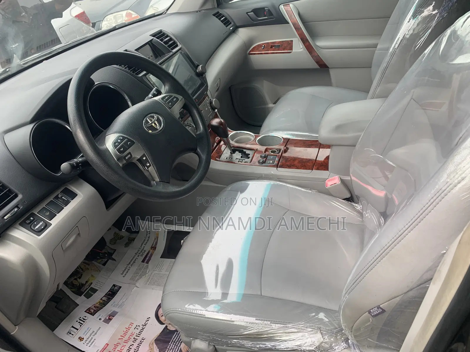 Toyota Highlander Limited 2009 Gray
