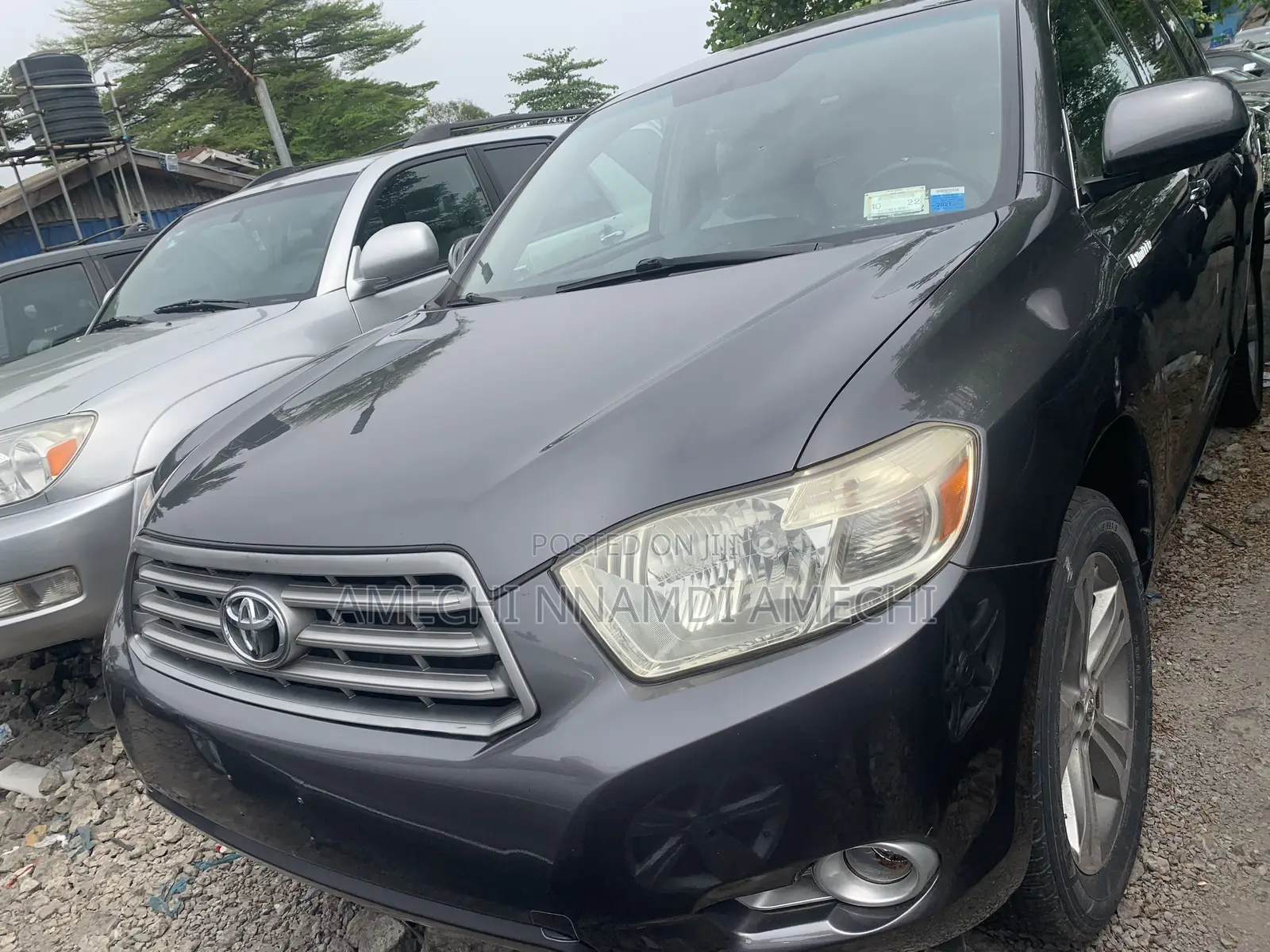 Toyota Highlander Limited 2009 Gray