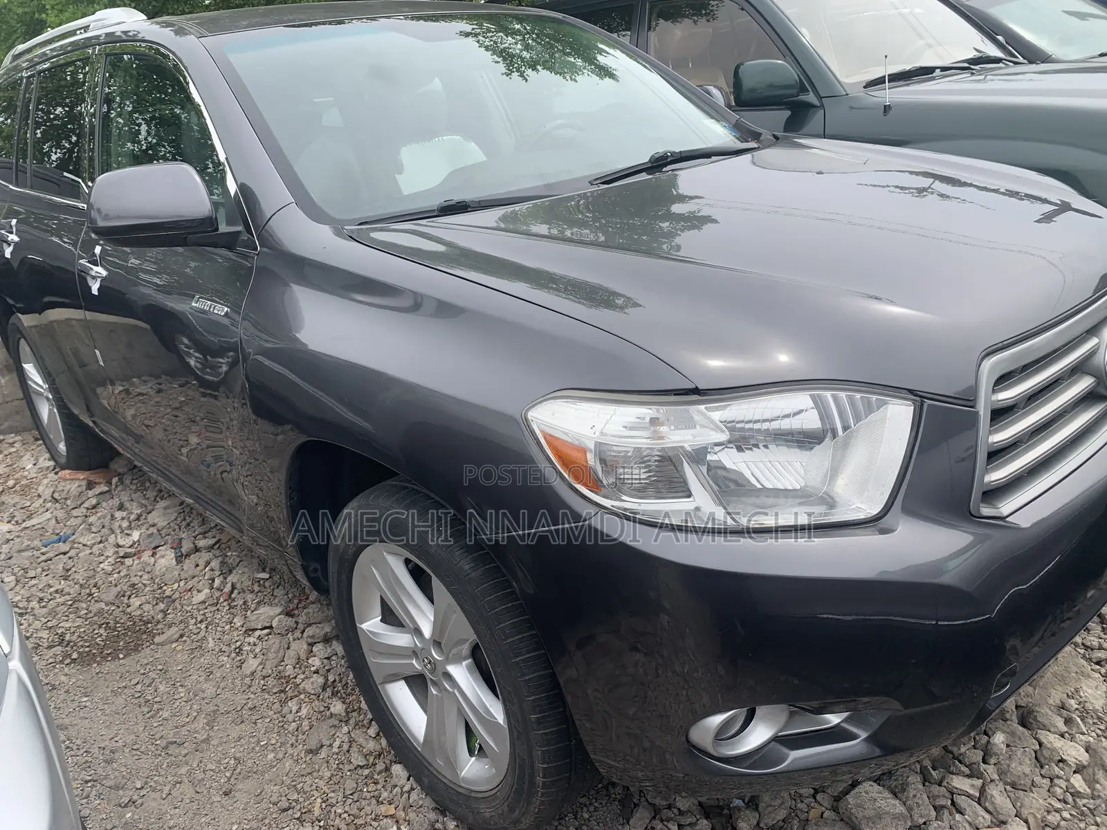 Toyota Highlander Limited 2009 Gray