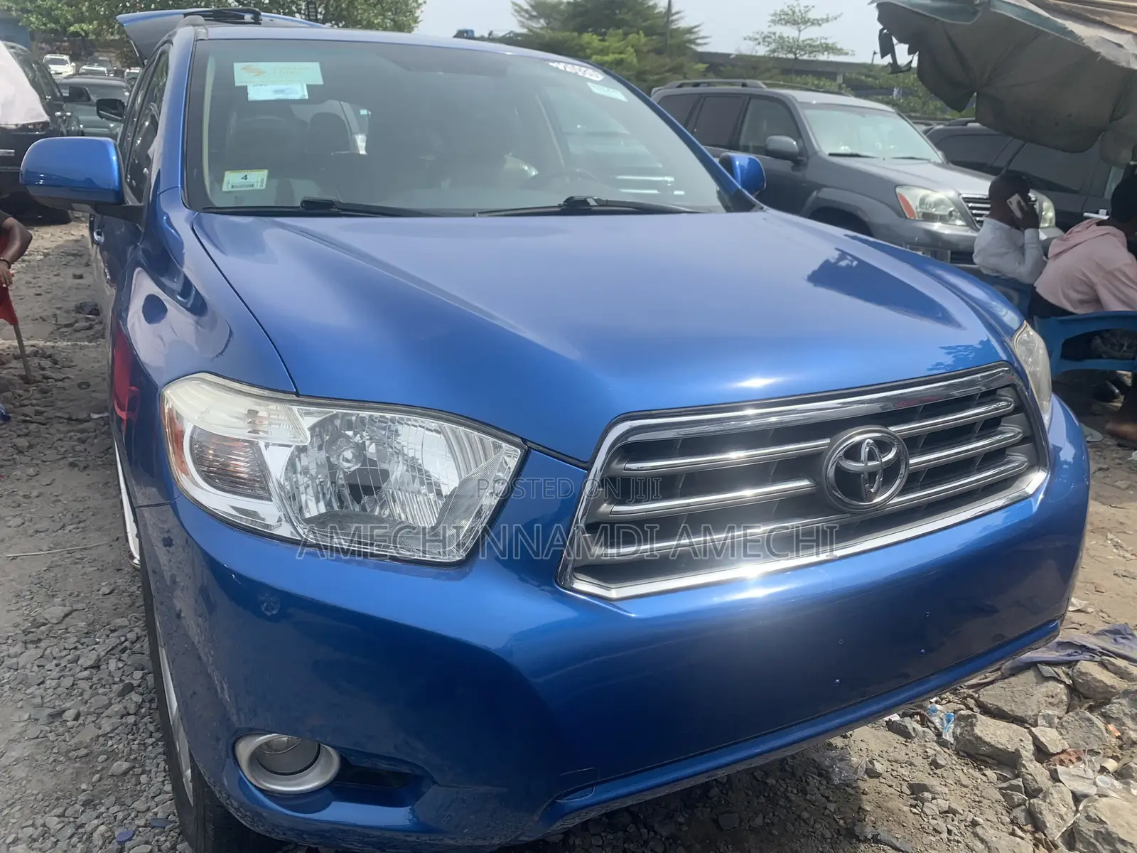 Toyota Highlander Limited 4x4 2009 Blue