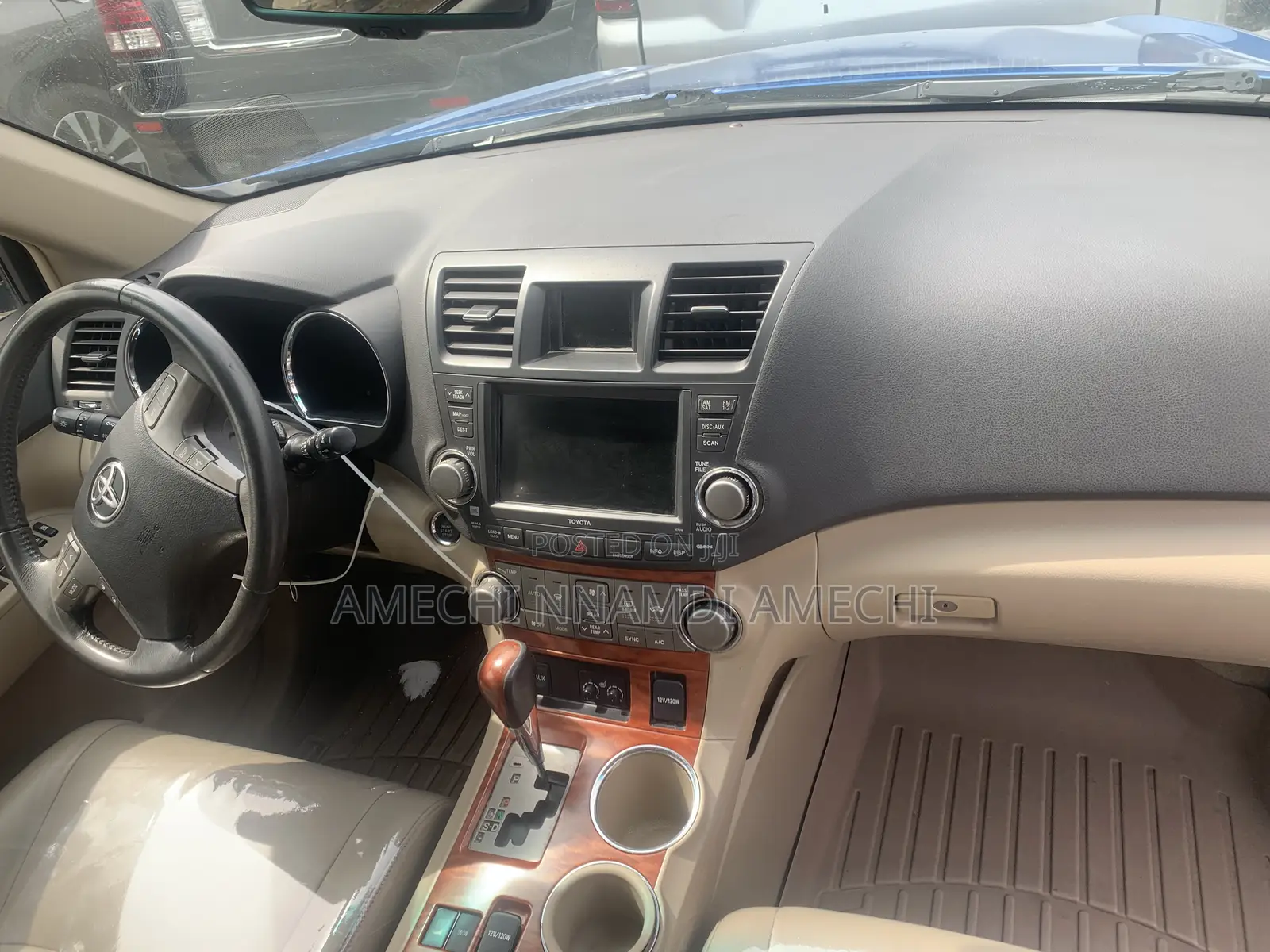 Toyota Highlander Limited 4x4 2009 Blue