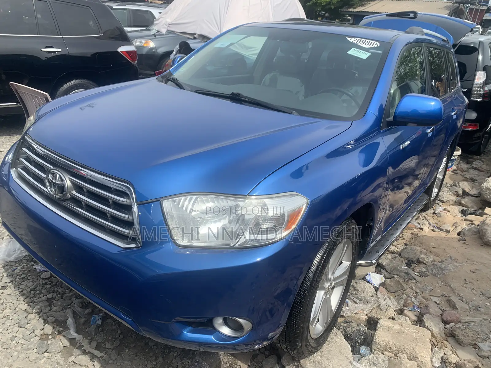 Toyota Highlander Limited 4x4 2009 Blue
