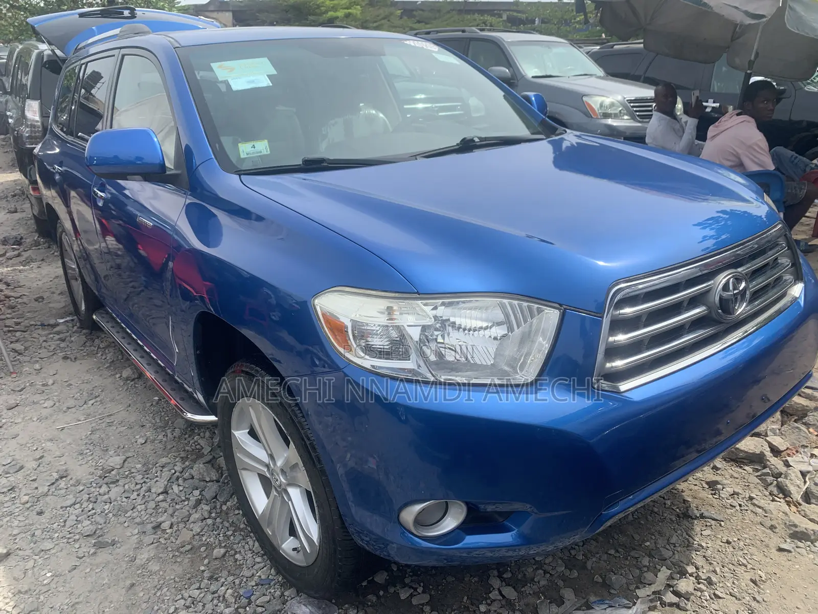 Toyota Highlander Limited 4x4 2009 Blue