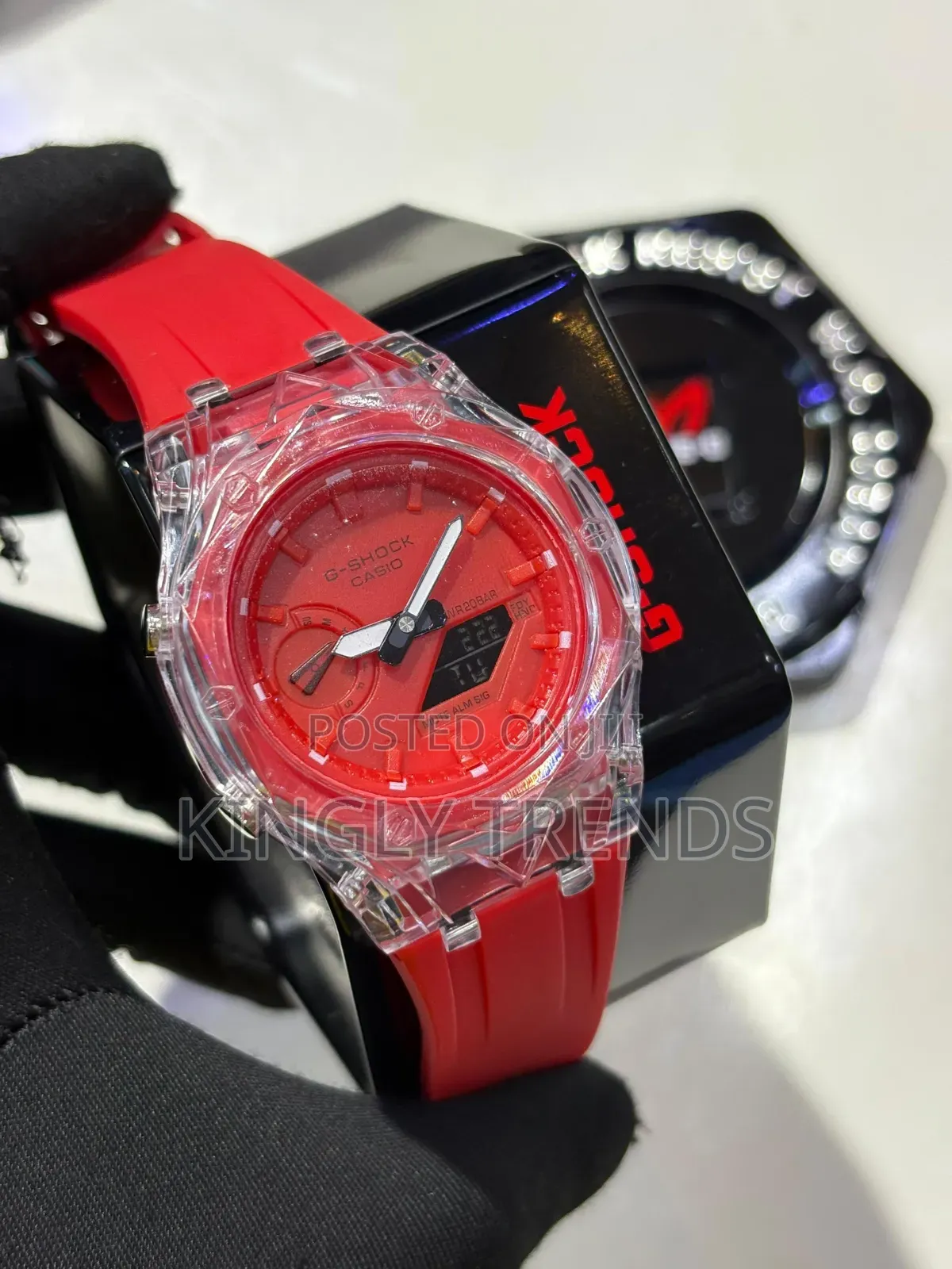 G-Shock Quality Analog and Digital Wristwatch With Packaging