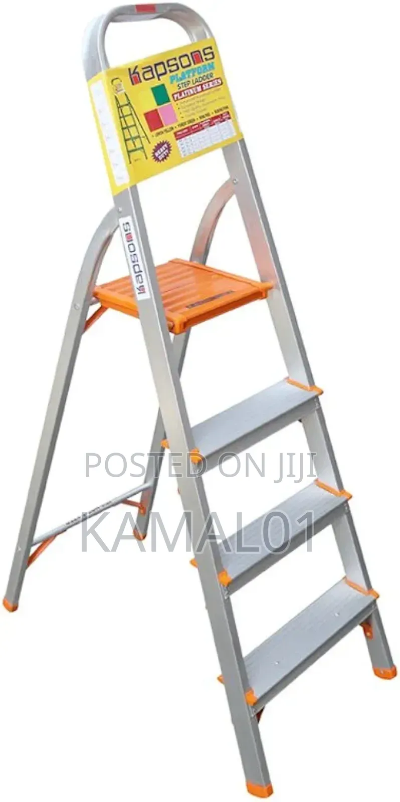 4 Step Aluminium Ladder