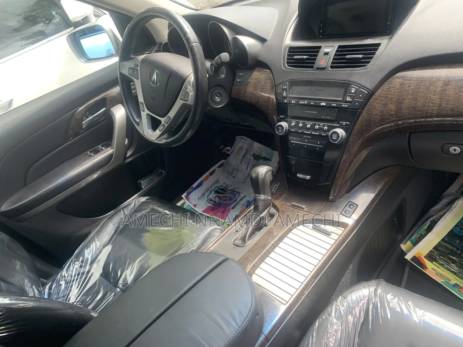 Acura MDX Advance Package SUV AWD (3.7L 6cyl 6A) 2013 Silver