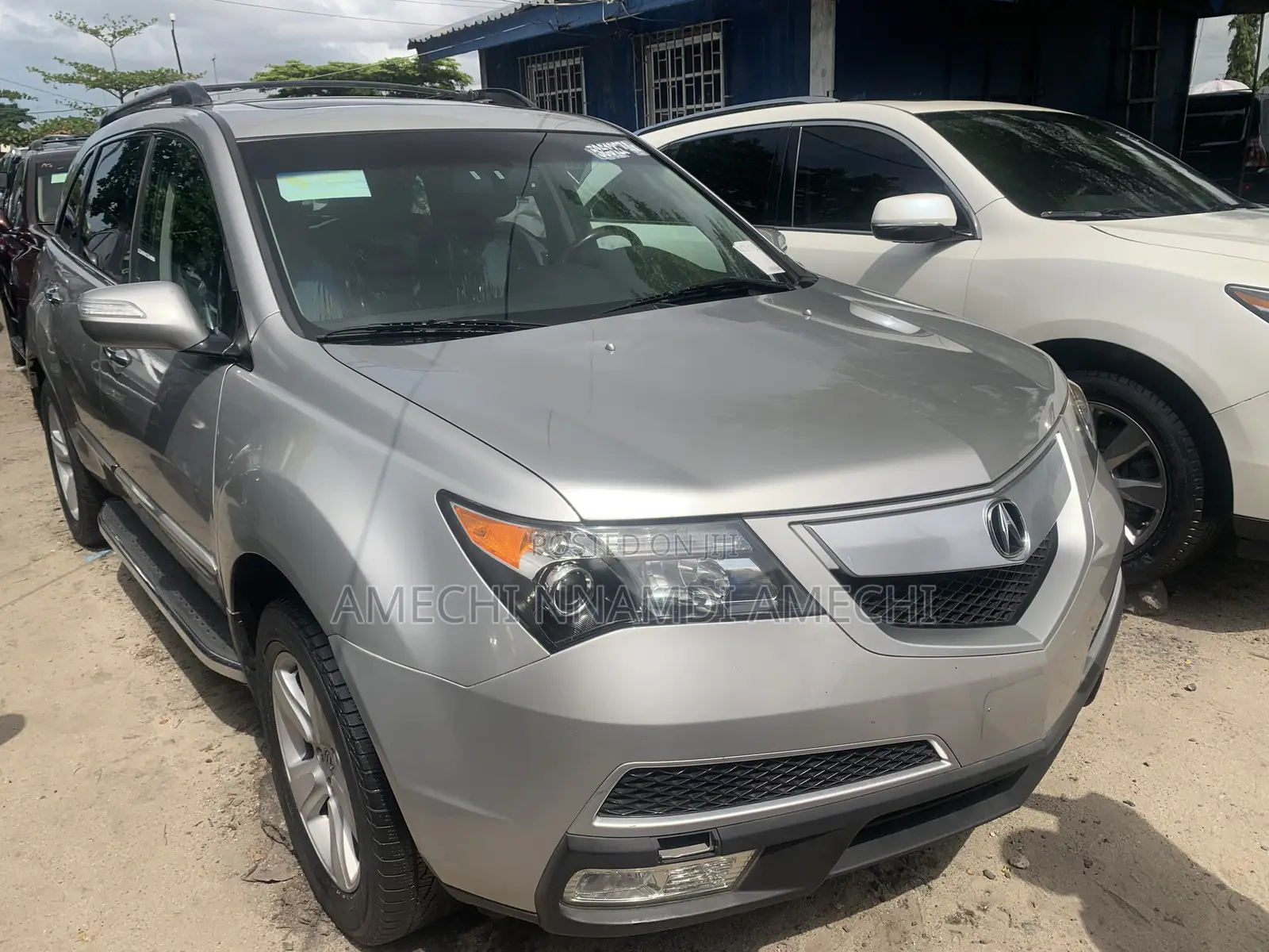 Acura MDX Advance Package SUV AWD (3.7L 6cyl 6A) 2013 Silver