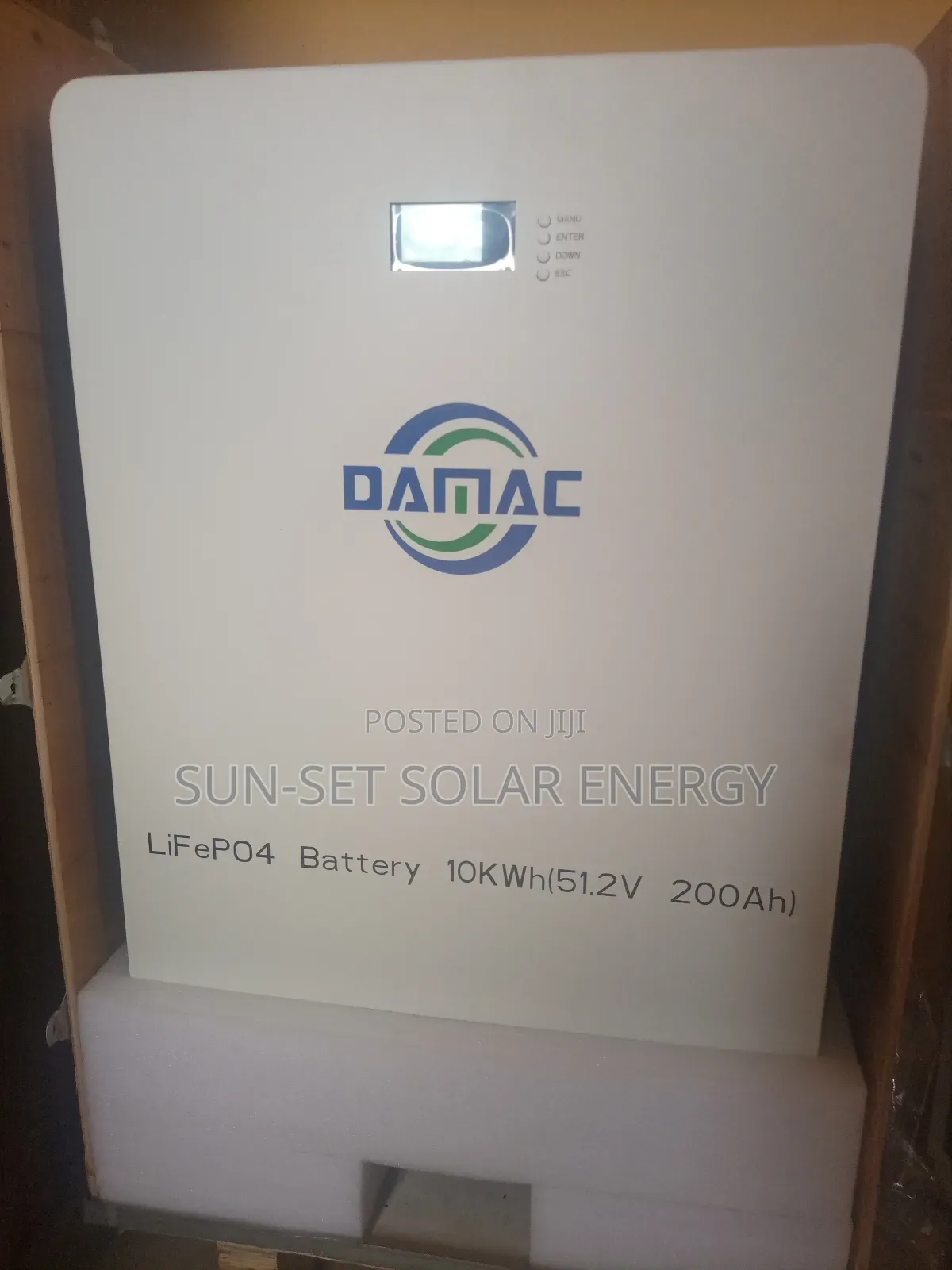 Damac Lithium Battery 10kwh 200ah 48v 5yrs Warranty.