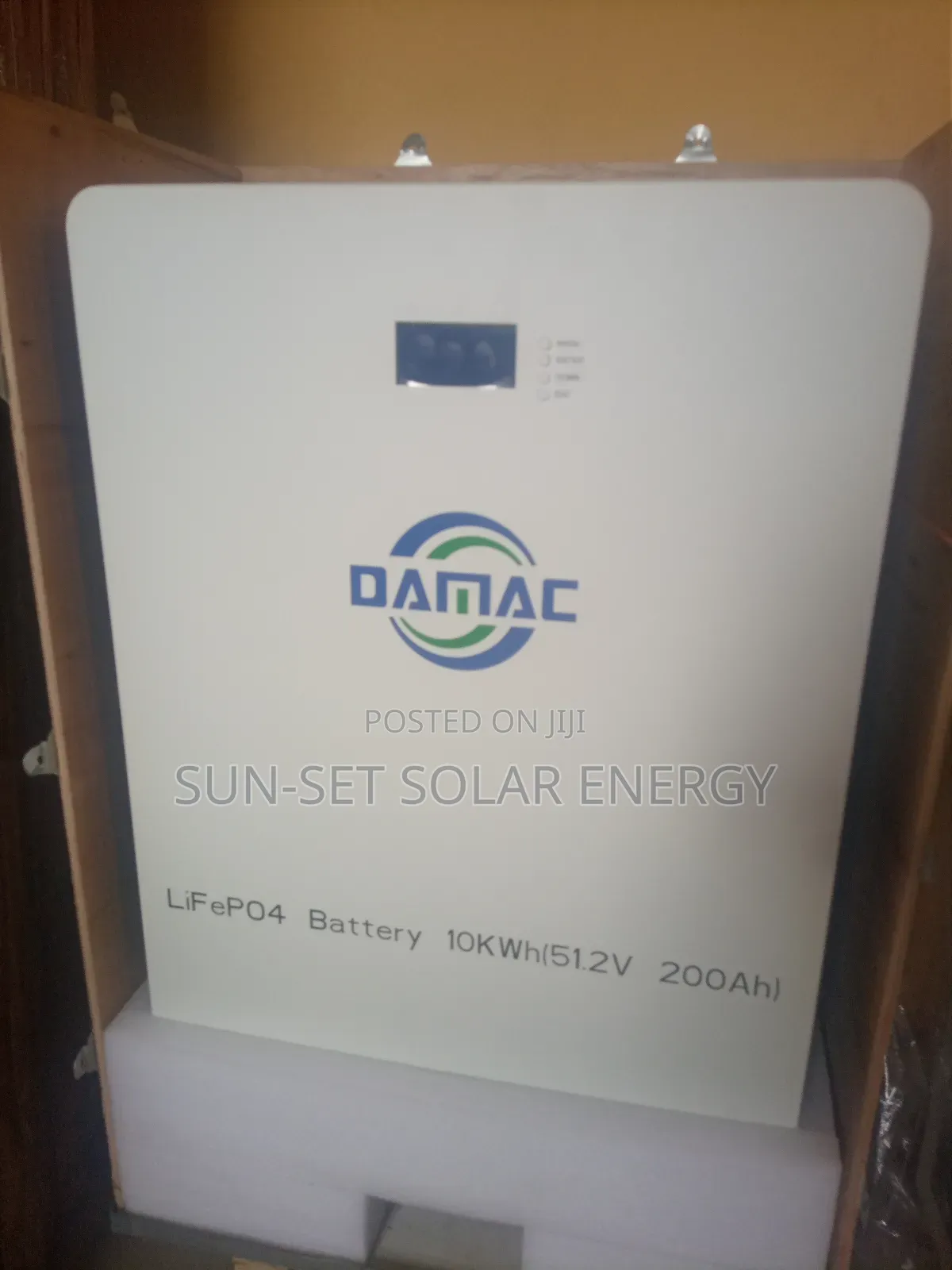 Damac Lithium Battery 10kwh 200ah 48v 5yrs Warranty.