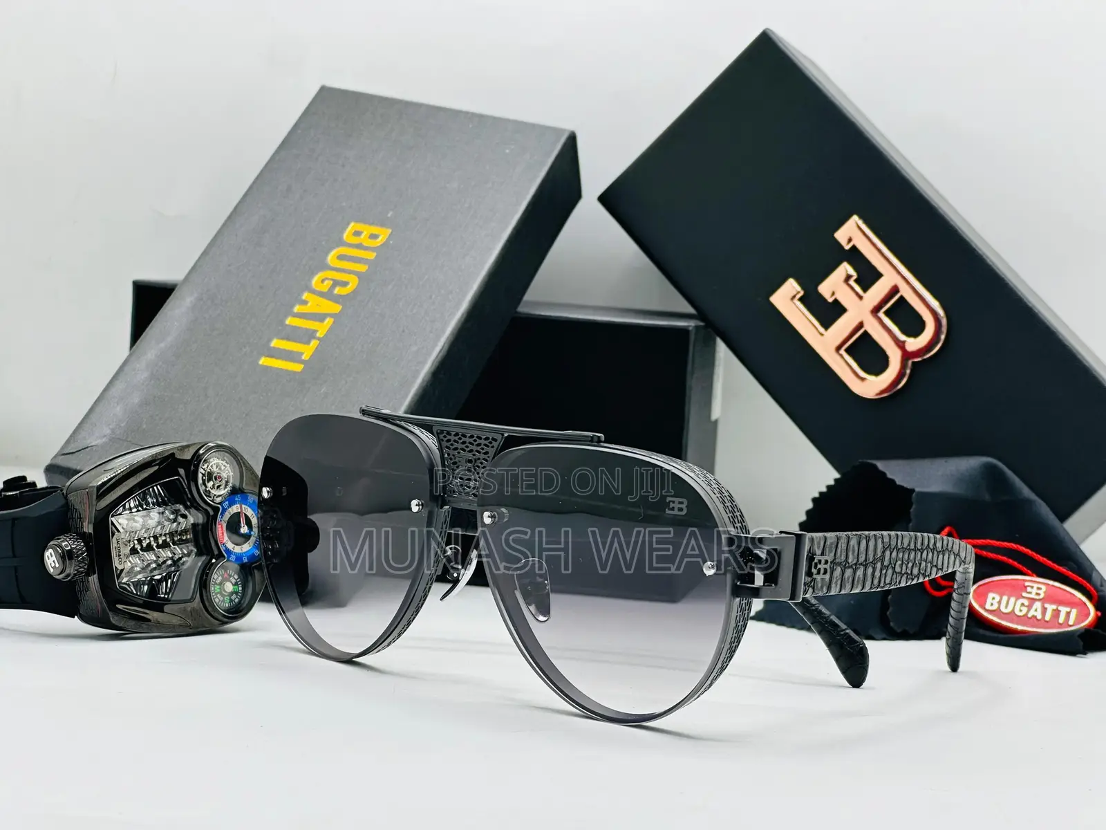 Luxury Buggati Glasses for Men