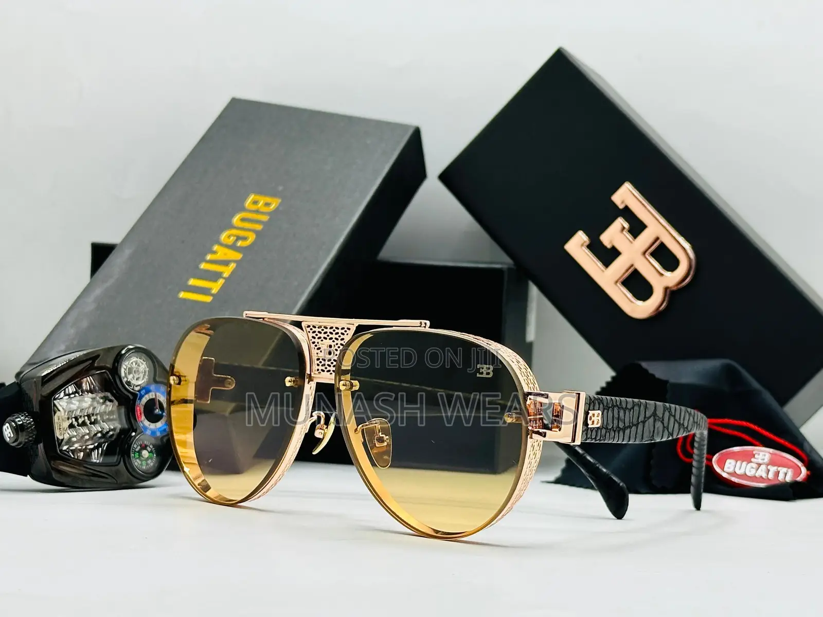 Luxury Buggati Glasses for Men