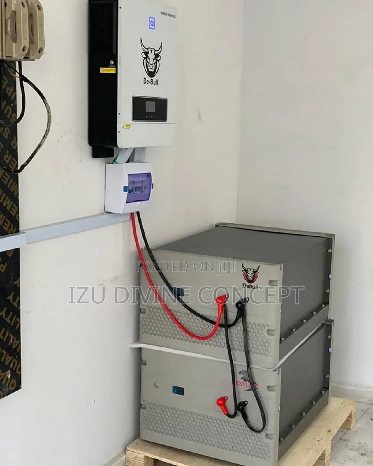 10kva Inverter Setup and 30 KWH Lithium Battery Backup