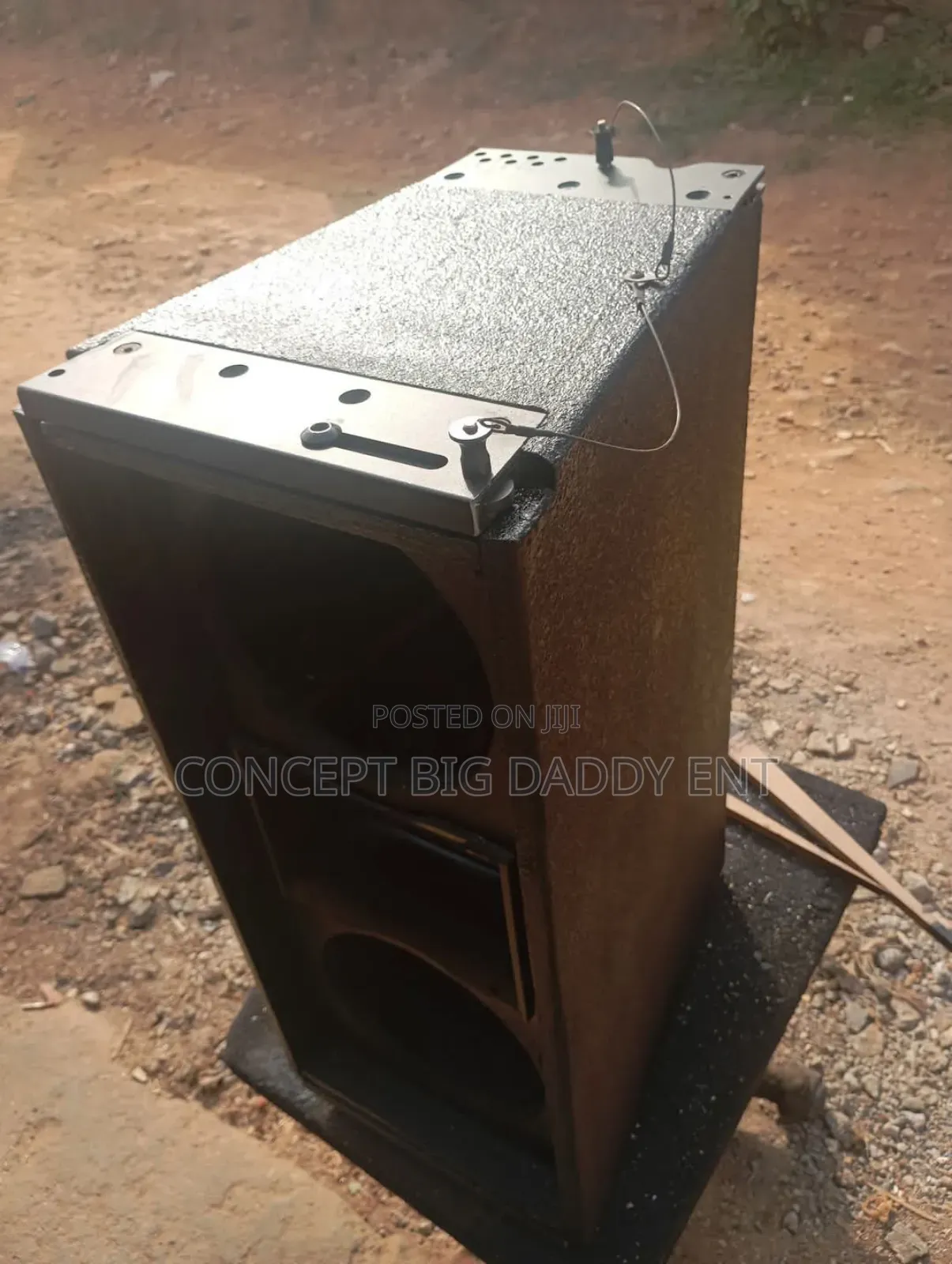 Empty Speaker Boxes