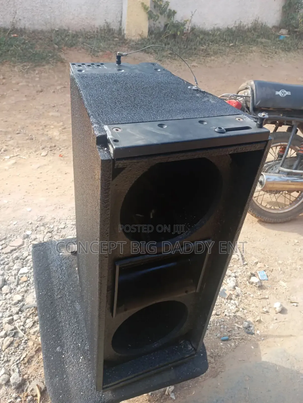 Empty Speaker Boxes