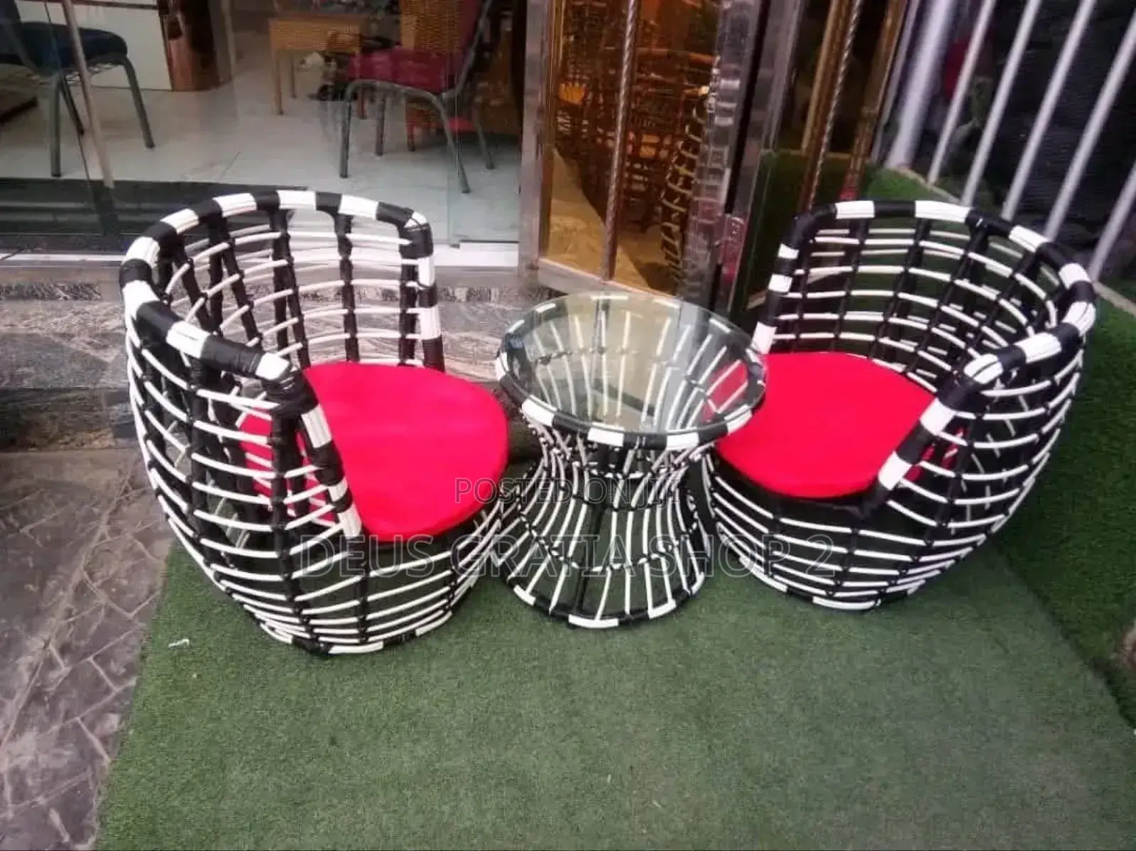 Me and You Rattan Set for Outdoor