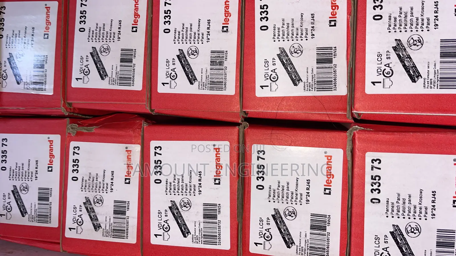 Legrand Patch Panel 24port Cat 6a