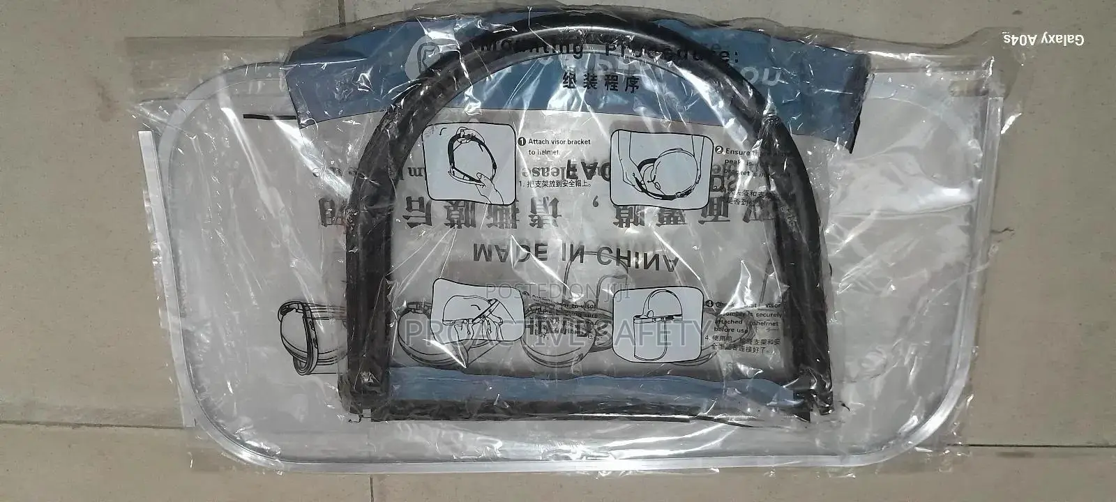 Transparent Face Shield For Helmet