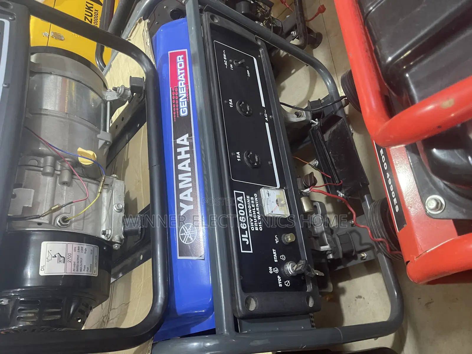 Yamaha 10kva Petrol Copper Coil Generator