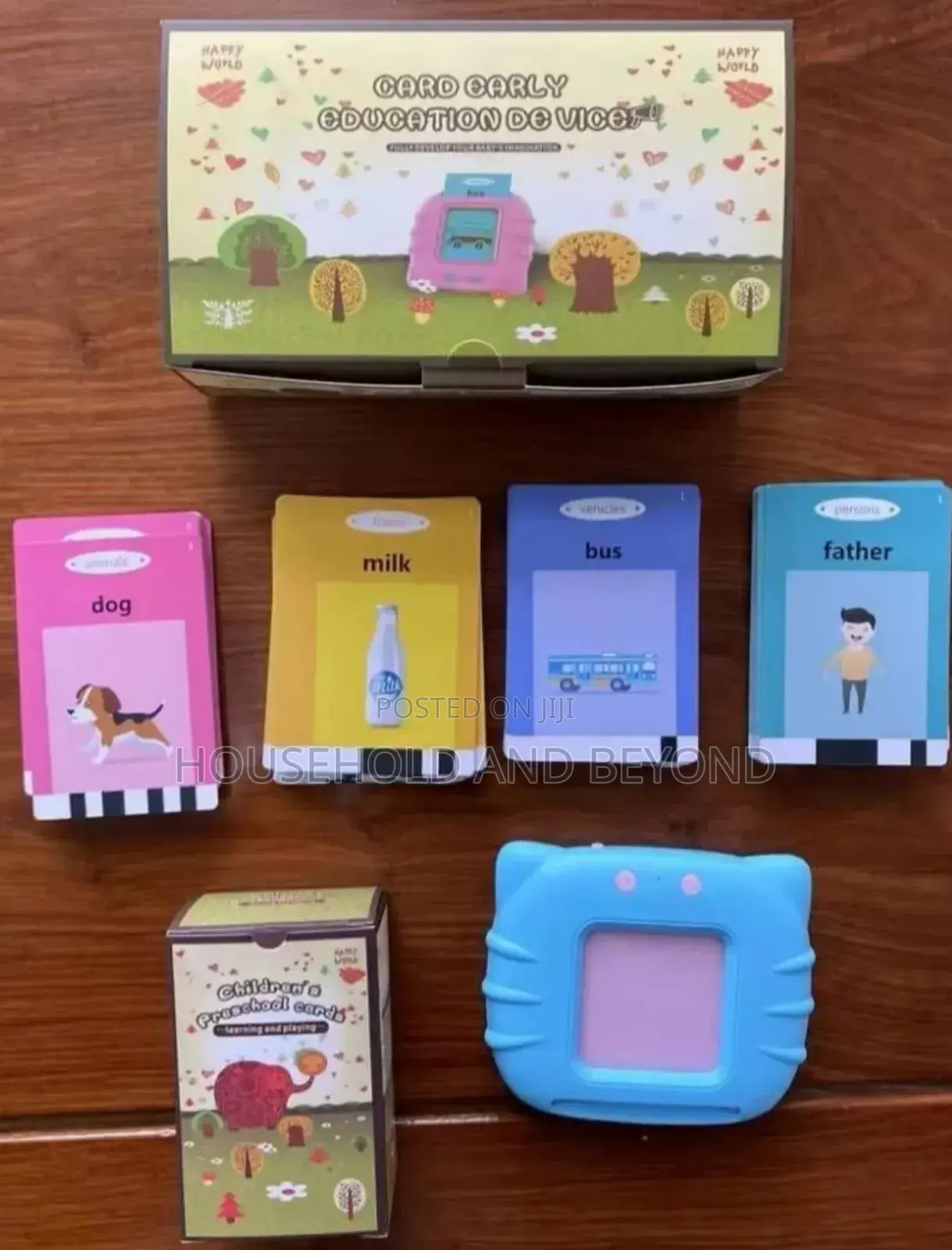 Kid's Studying Talking Flash Cards