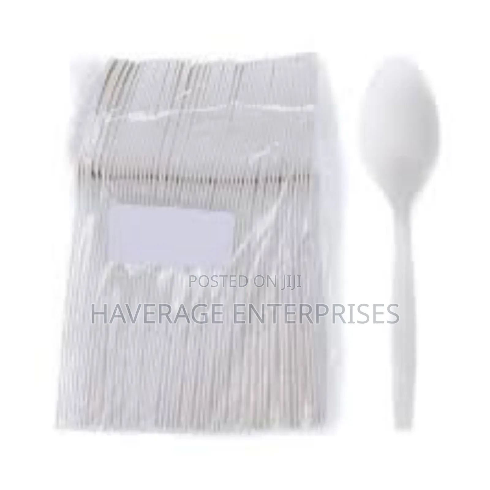 Disposable Plastic Spoons/Forks for Food Cream- 3,000pcs