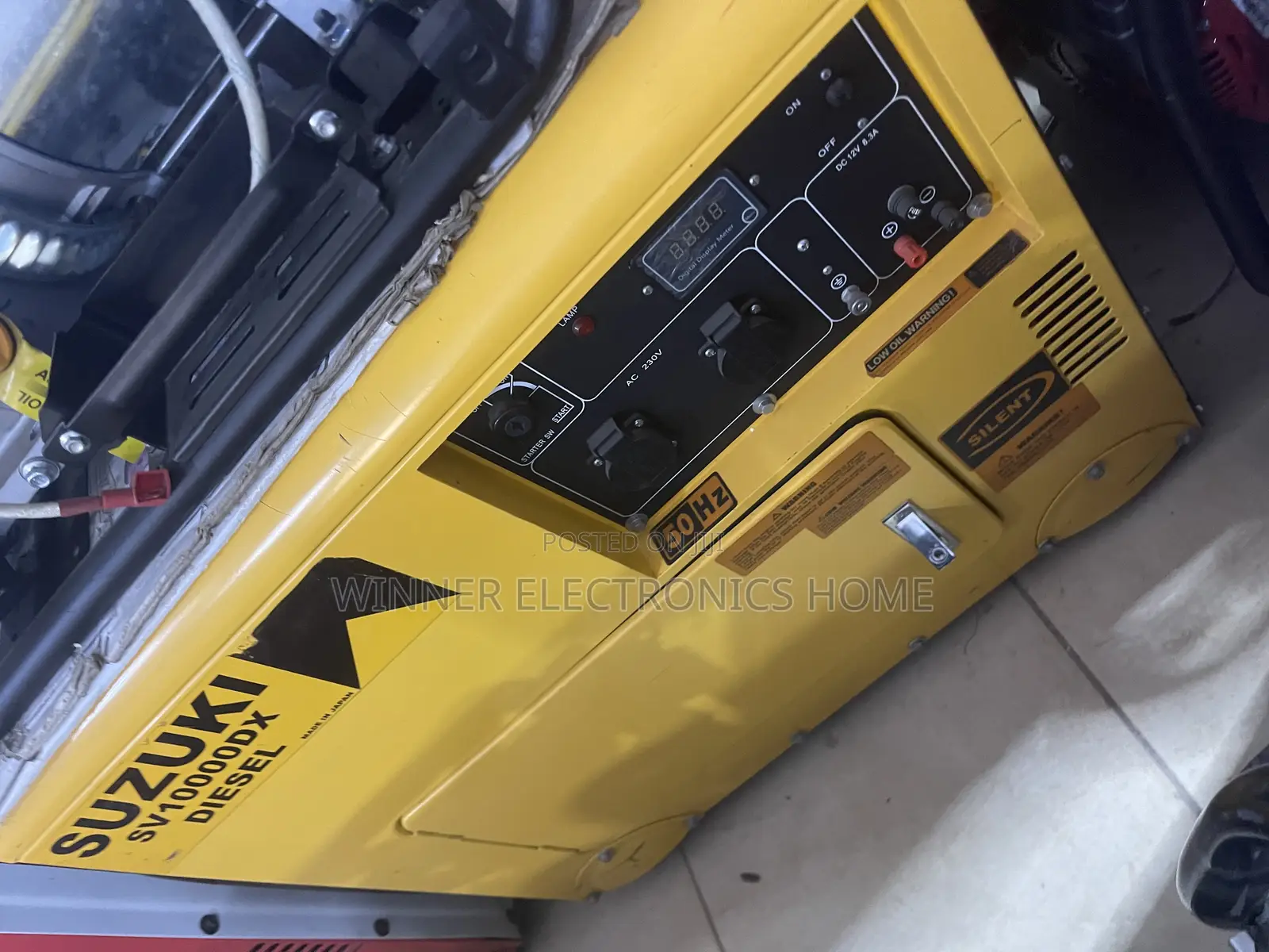 Suzuki 10kva Diesel Generator With Ats 100% Copper