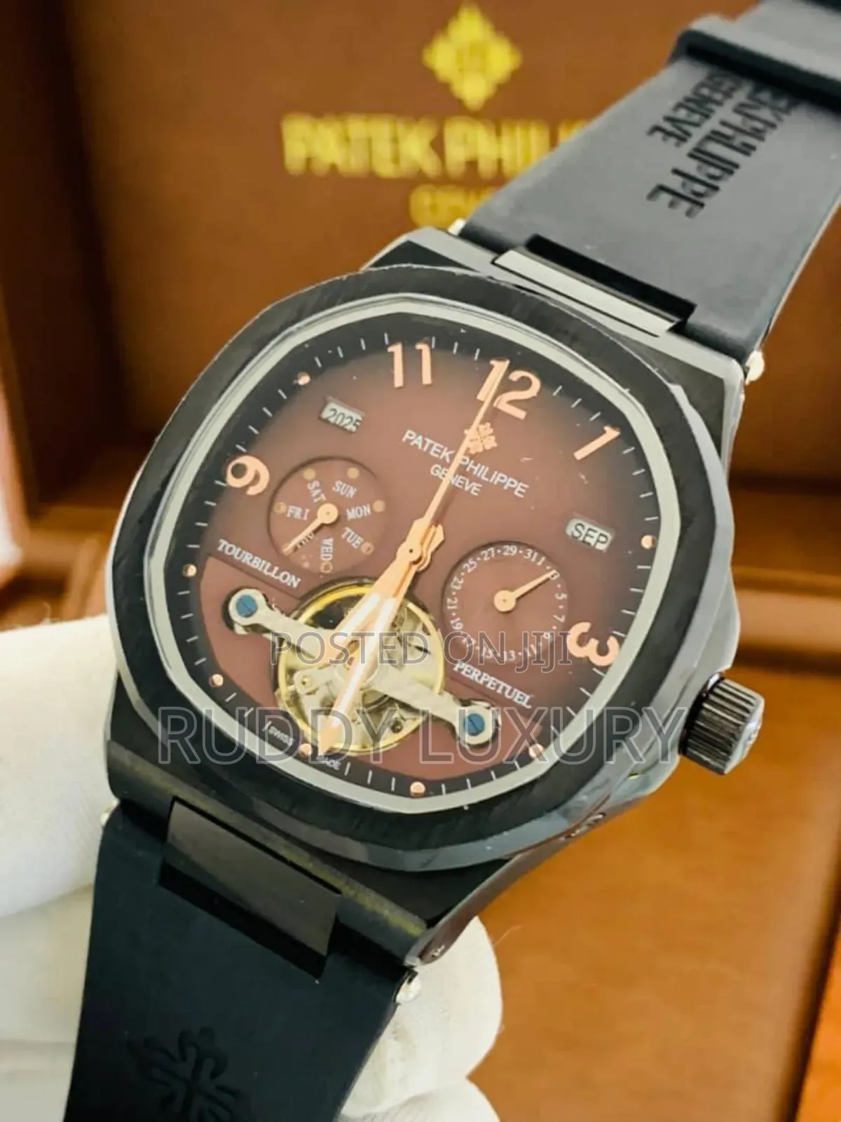 Patek Philippe Automatic Rubber Wristwatch