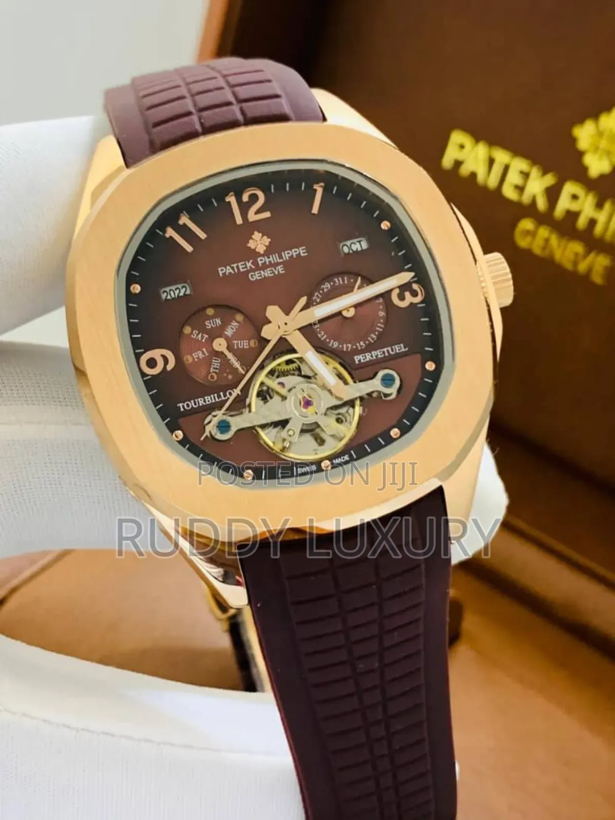 Patek Philippe Automatic Rubber Wristwatch
