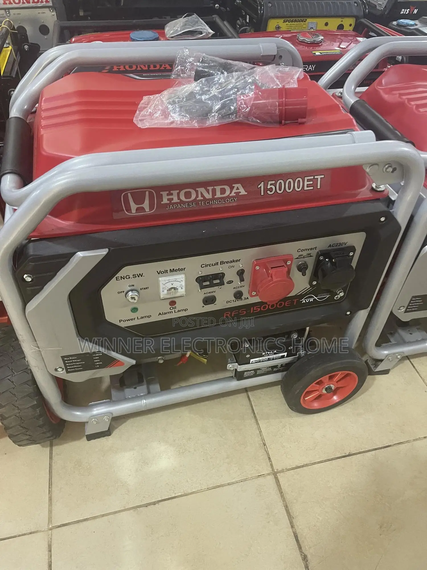 3phase Honda Japan 13kva 100 % Copper Strong Generator