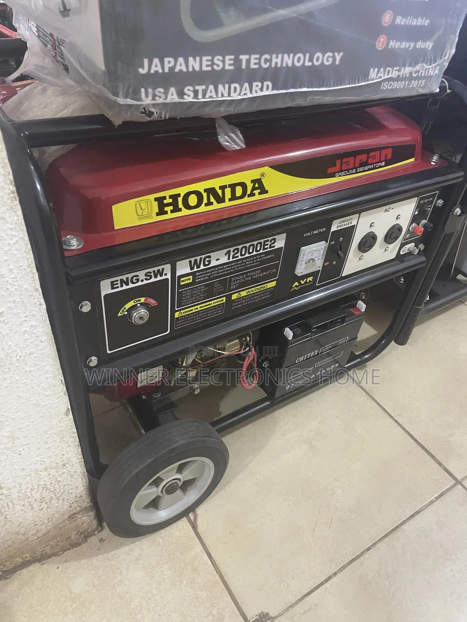 Honda Japan 9.5kva Petrol Original Generator