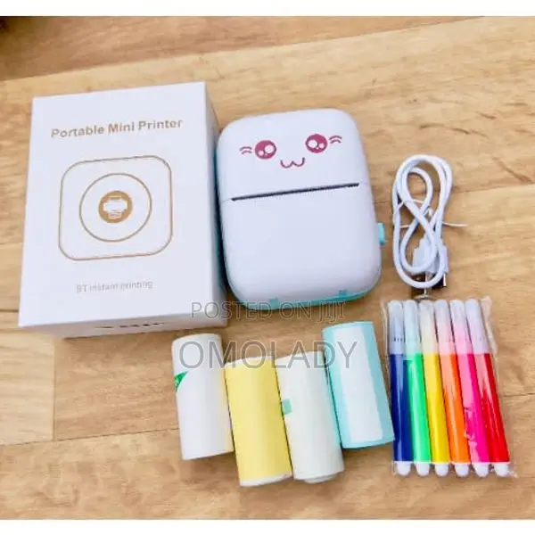 Mini Printer With Accessories