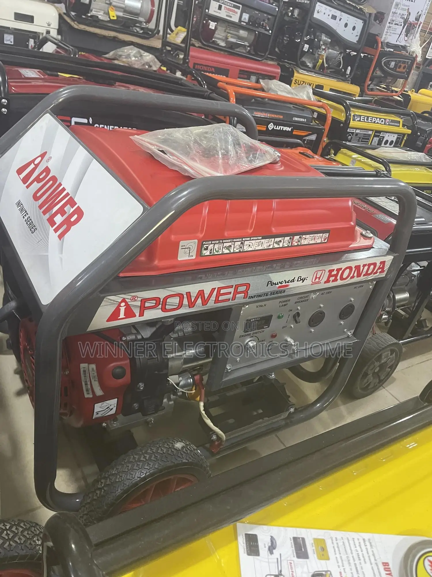 Ipower Honda 13kva Automatic Original Generator 100 Copper
