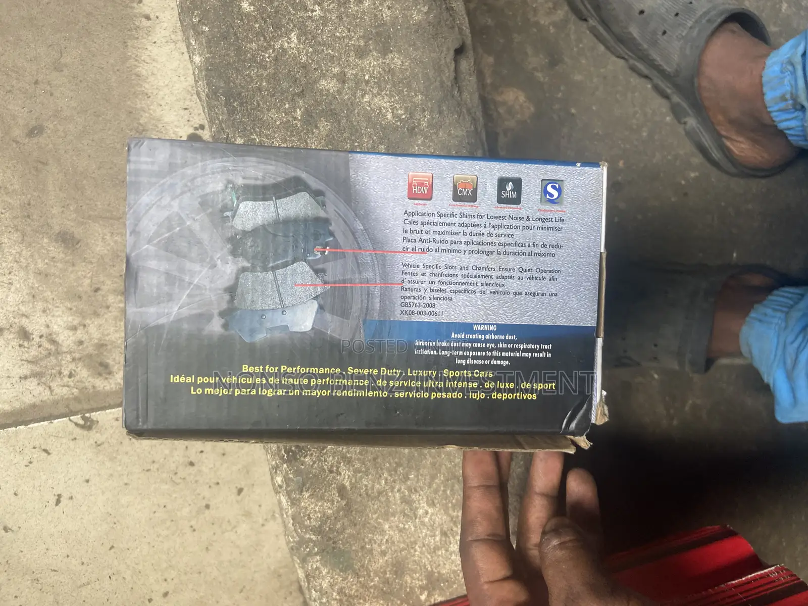 Brand New Front Brake Pads For Ml 350(W166), Gle