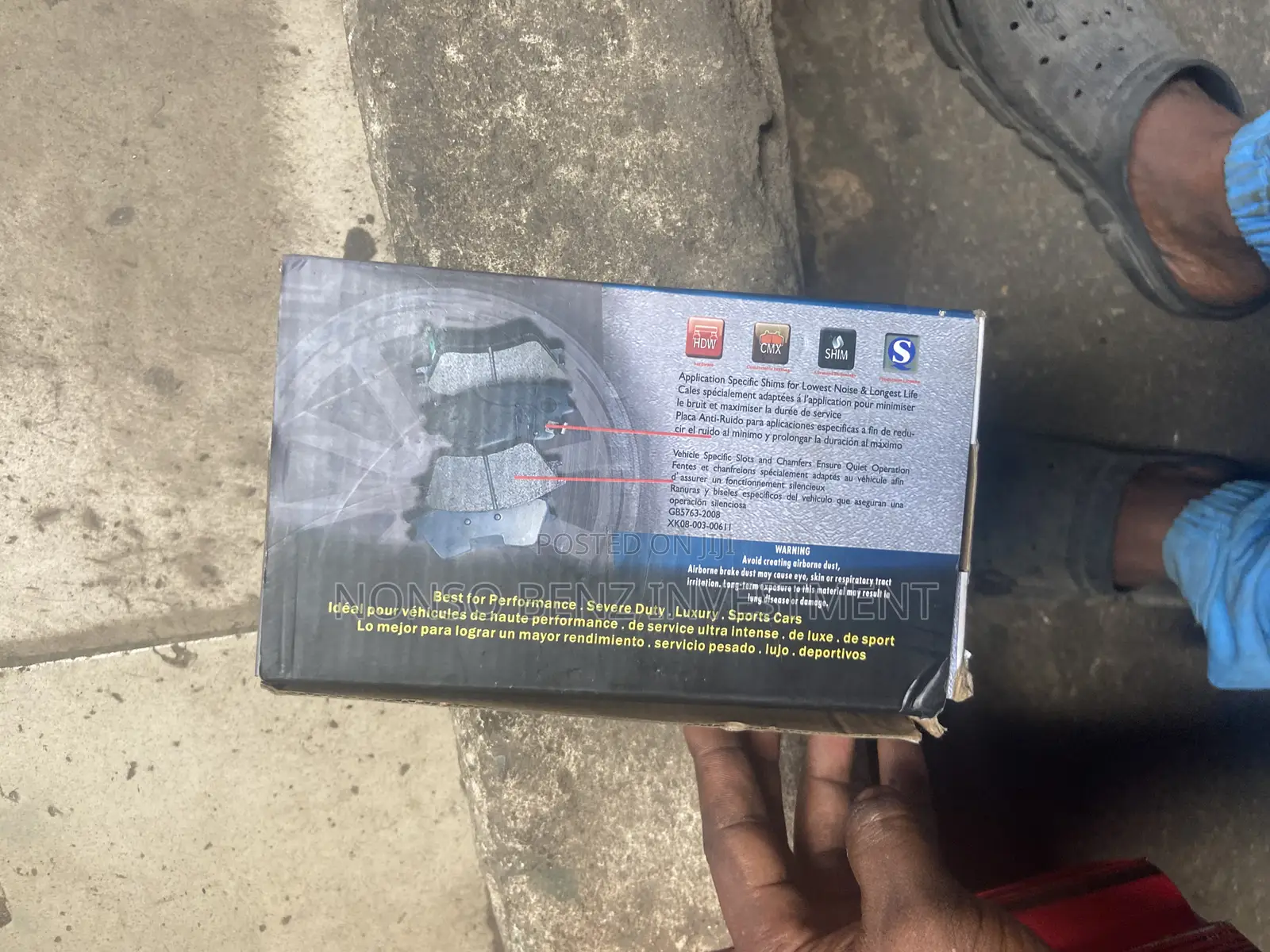 Brand New Front Brake Pads For Ml 350(W166), Gle