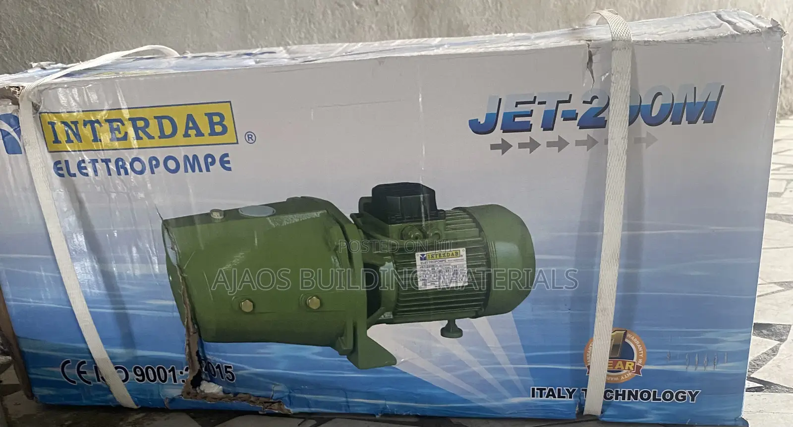 Electropompe Pumping Machine
