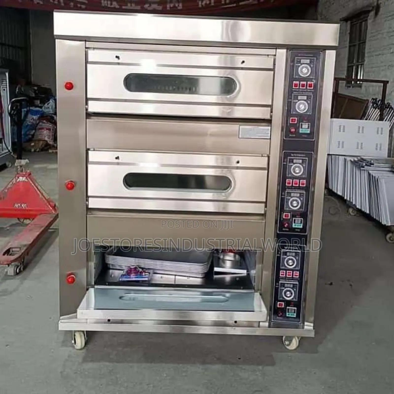 3 Deck 9 Trays Gas Oven