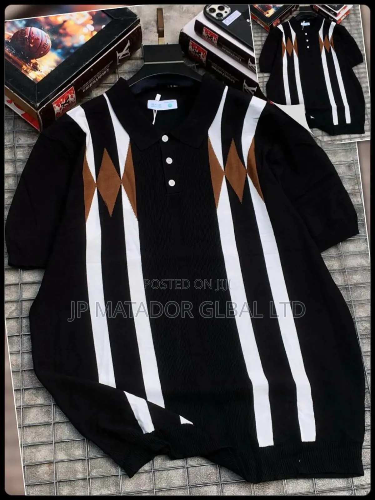 Luxury Collar Neck Polo 3d