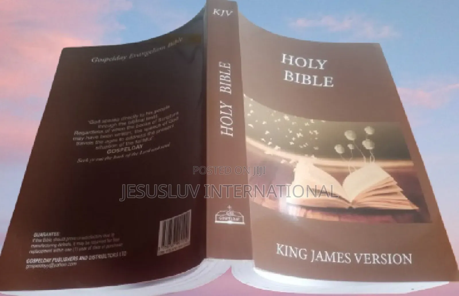 Holy Bible Kjv, Large Comfort Print (Good for Gift)