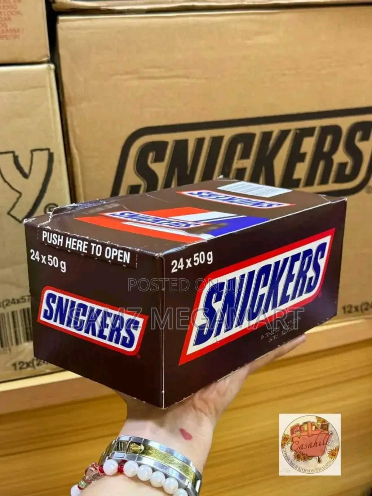 Snickers Chocolate 24x50g