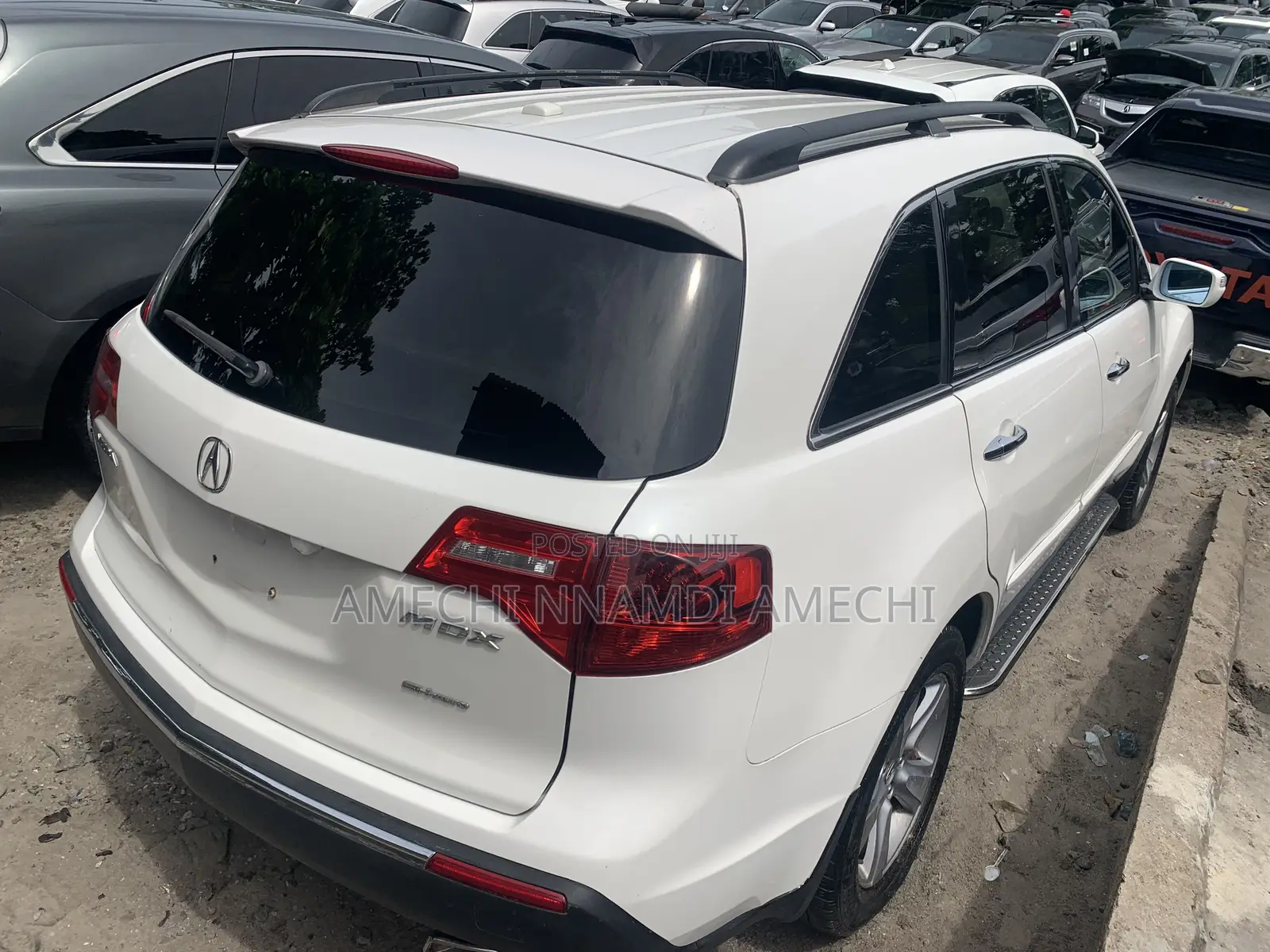 Acura MDX Advance Package SUV AWD (3.7L 6cyl 6A) 2013 White