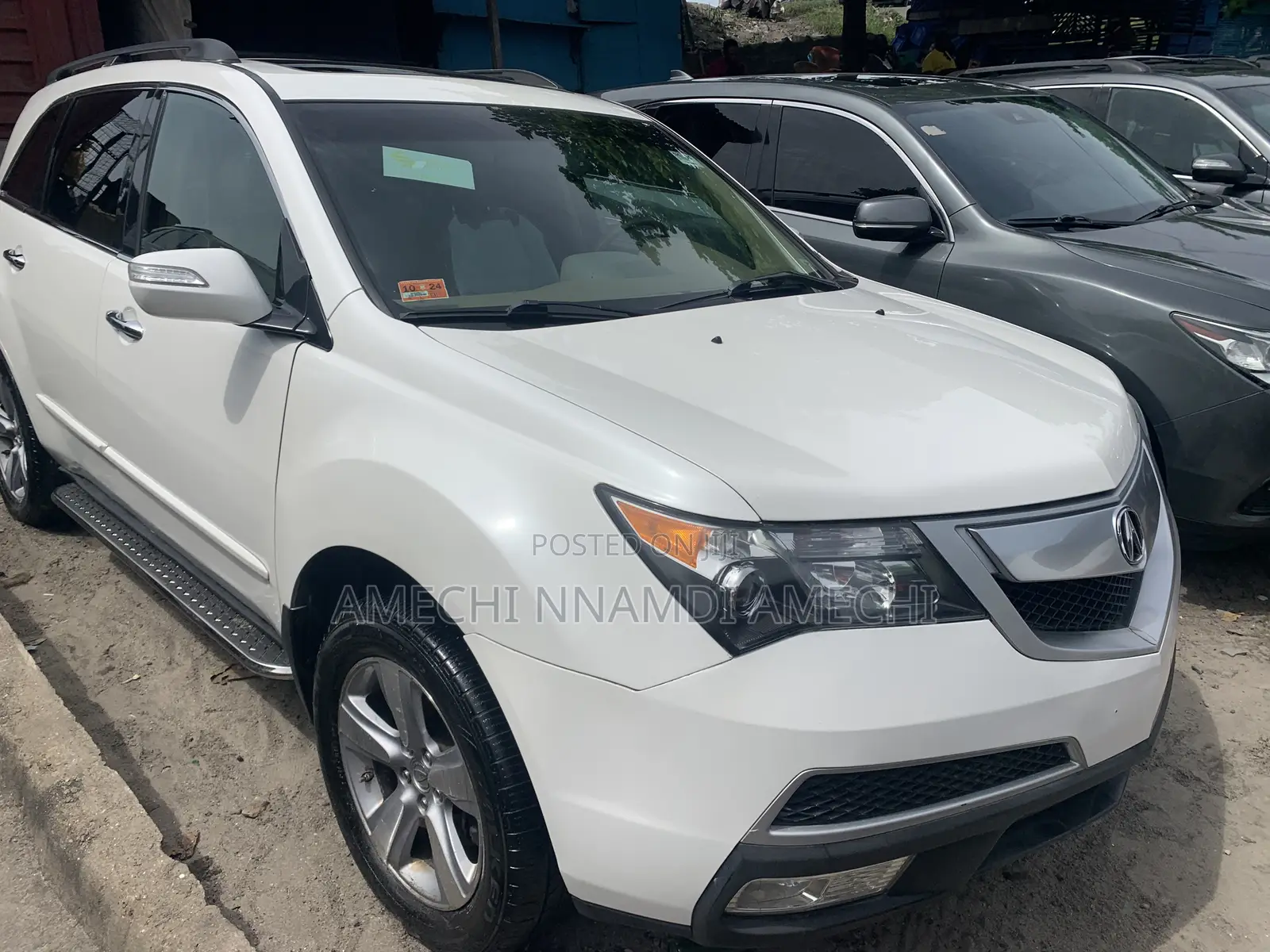 Acura MDX Advance Package SUV AWD (3.7L 6cyl 6A) 2013 White