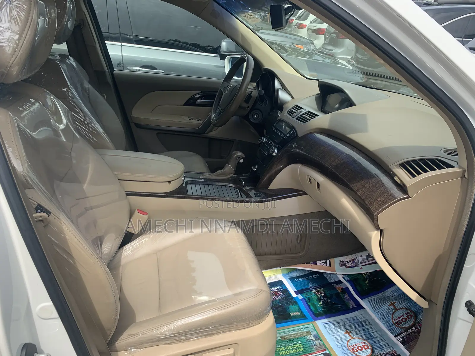 Acura MDX Advance Package SUV AWD (3.7L 6cyl 6A) 2013 White