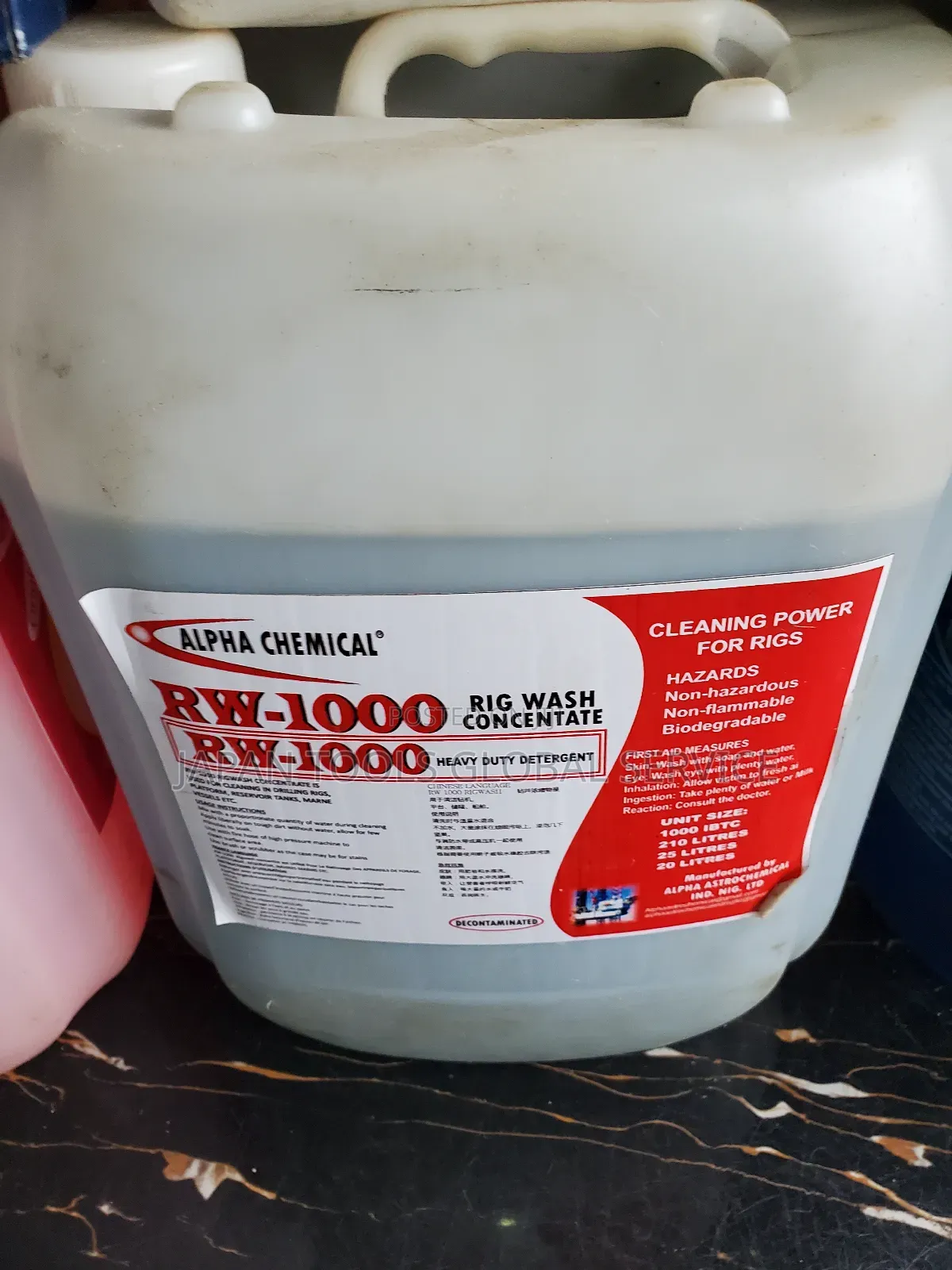 Rig Wash Rw1000 20l
