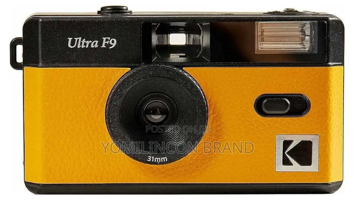 Kodak Ultra F9 Film Camera, 35mm, Black X Yellow