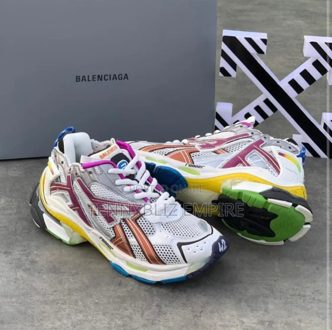 Davido-inspired Latest Luxury Balenciaga Runners Sneakers