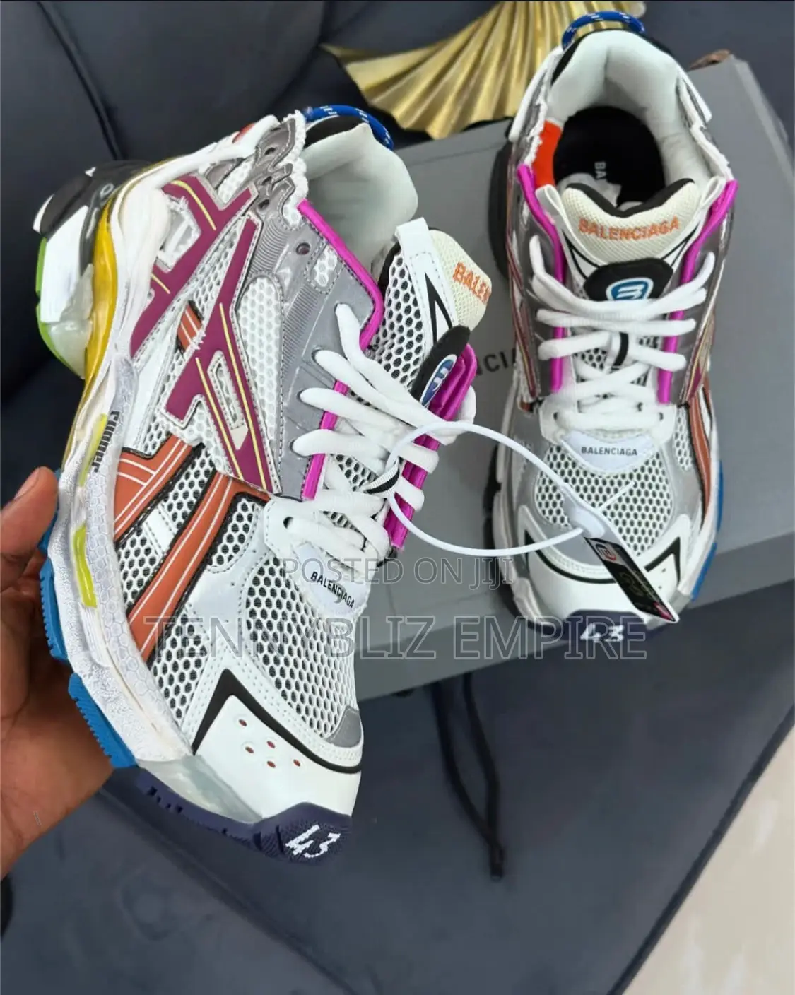 Davido-inspired Latest Luxury Balenciaga Runners Sneakers