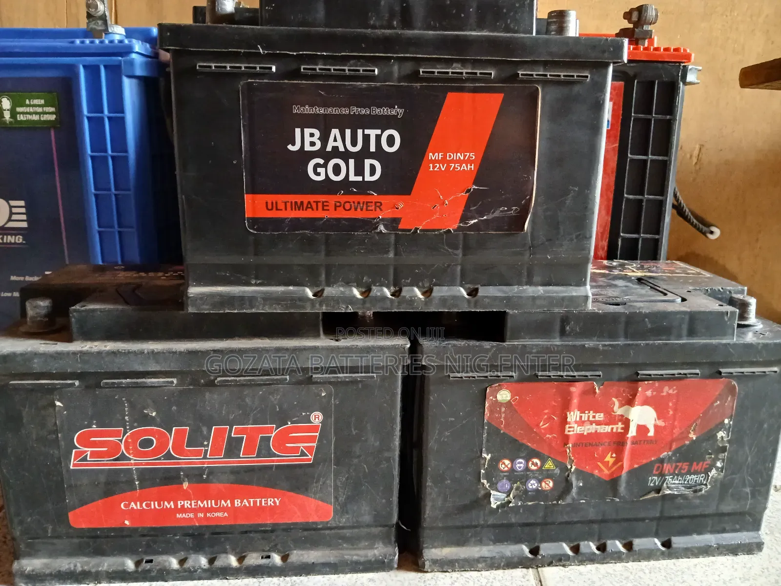 Car Battery Fairly Used 75ah