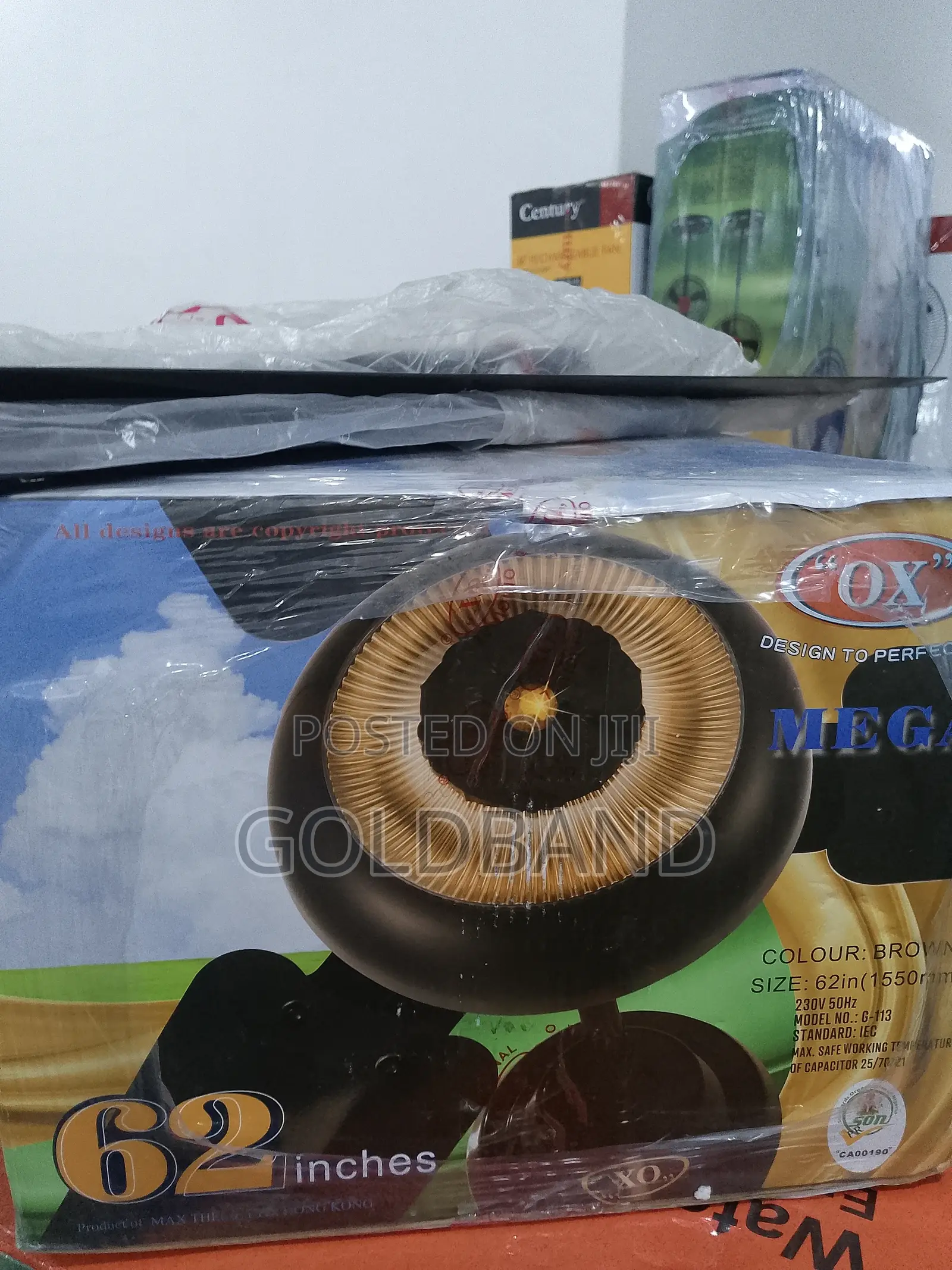 Ox Mega 62" Ceiling Fan for Salw- Call Now!!