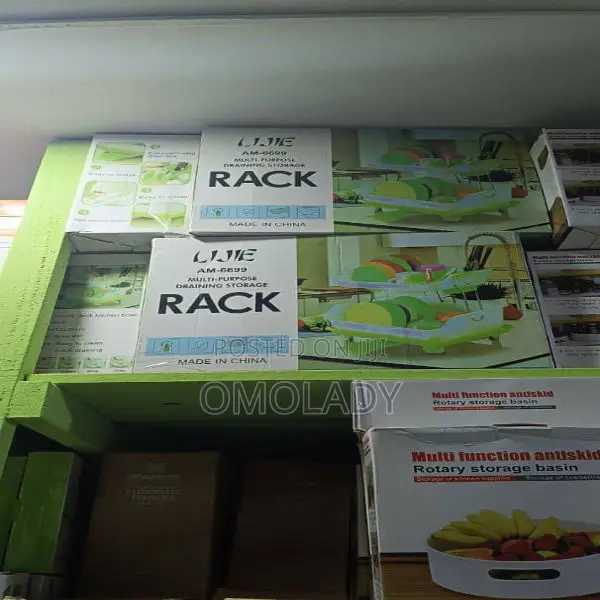 2 Layers Draining Storage Rack Dish Rack